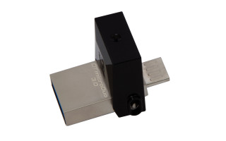 Kingston 32GB microUSB3.0 / USB3.0 Fekete (DTDUO3/32GB) Flash Drive 