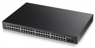 ZyXEL GS1900-48HP 48port GbE LAN smart menedzselhető PoE switch PC