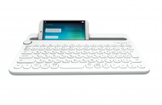 Logitech K480 Multi-device fehér Bluetooth US billentyűzet 