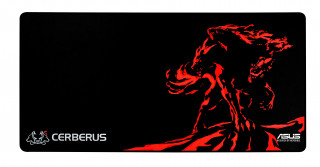 Cerberus MAT XXL RED Gamer egérpad PC