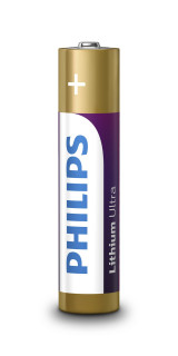Philips Lithium Ultra Alkaline AAA 4-blister (FR03LB4A/10) 