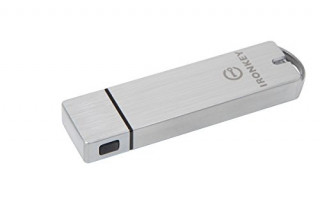 Kingston 128GB USB3.0 IronKey Basic S1000 Encrypted FIPS 140-2 (IKS1000B/128GB) Flash Drive PC