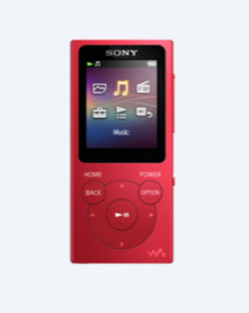 SONY NWE393R.CEW 4GB piros MP3 lejátszó PC