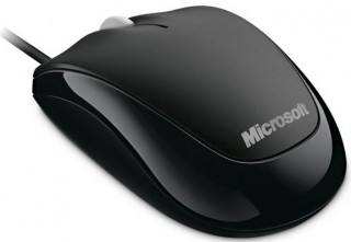 Microsoft Compact Optical Mouse 500 vezetékes egér, fekete (U81-00090) PC