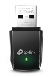 TP-LINK Archer T3U AC1300 Mini Wi-Fi MU-MIMO USB Adapter?Mini Size, 867Mbps at 5 
