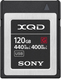 XQD MEMORY CARD 120GB SONY 