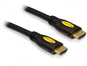 DELOCK Cable High Speed HDMI with Ethernet - A male / male 2m (82583) 