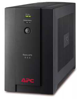 APC szünetmentes 950VA - BX950U-GR (4x DIN, Line-interaktiv) 