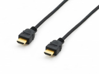 Equip Kábel - 119350 (HDMI2.0 kábel, apa/apa, 4K/60Hz, HDR, aranyozott, 1,8m) 
