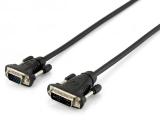 Equip Átalakító Kábel - 118943 (DVI-A - VGA kábel, apa/apa, 1,8m) 