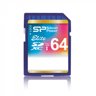 Card SDXC Silicon Power 64GB UHS-I Elite (85MB/s) CL10 