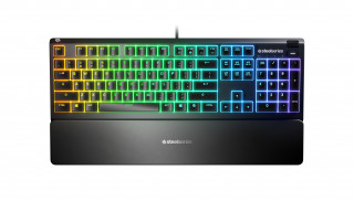 SteelSeries Apex 3 US fekete gamer billentyűzet PC