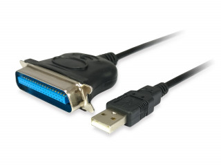 Equip átalakító - 133383 (USB2.0 - Párhuzamos (Parallel), apa/apa, EPP/ECP) PC