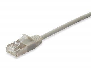 Equip Slim Kábel - 606118 (S/FTP patch kábel, Vékony, CAT6A, Réz, LSOH, 10Gb/s, bézs, 7,5m) 