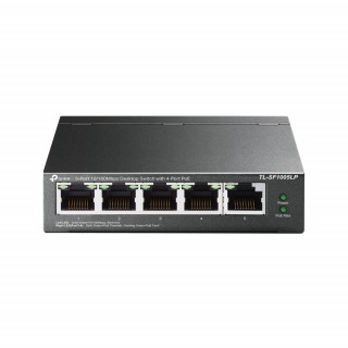 TP-LINK TL-SF1005LP 5-Port 10/100Mbps Desktop Switch with 4-Port PoE 