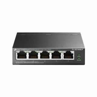 TP-LINK TL-SG1005LP 5-Port Gigabit Desktop Switch with 4-Port PoE+ 