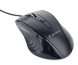 Gembird optical mouse MUS-4B-02, 1200 DPI, USB, Black, 1.35m cable length thumbnail