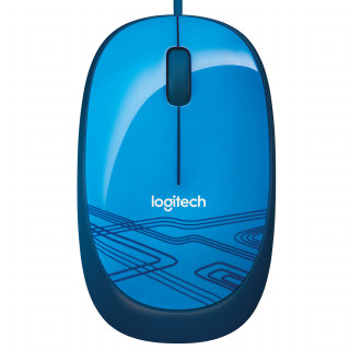 Logitech M105 USB kék egér PC