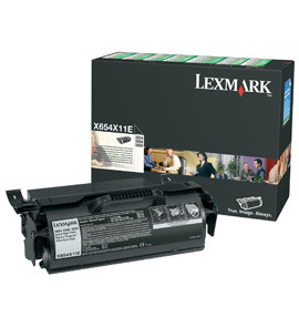 Lexmark X654X11E - Fekete 