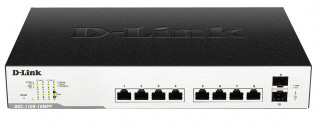 D-Link DGS-1100-10MP 8port Gigabit + 2 SFP Smart PoE PC