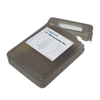 LogiLink UA0133B 3,5" HDD Védő tok - Fekete 