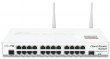 MikroTik CRS125-24G-1S-2HnD-IN 24port GbE LAN 1x SFP, 2.4Ghz 802.11b/g/n Cloud Router Switch thumbnail