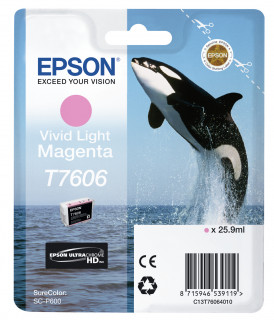 Epson T7606 - Világos magenta PC