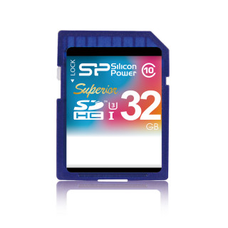 Silicon Power 32GB Superior SDHC UHS-1 (U3) PC