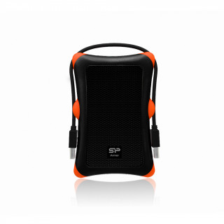 Silicon Power Armor A30 2TB Fekete [2.5"/USB3.0] PC