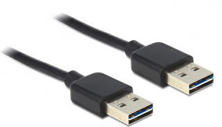 DeLock USB2.0-A apa > apa 1m kábel Black PC