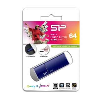 Silicon Power Ultima U05 64GB [USB2.0] - Kék PC