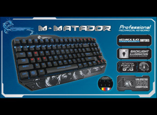 Dragon War M-Matador mechanikus Gamer ENG billentyűzet PC