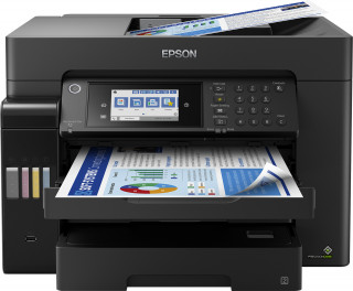 PRNT Epson L15160 színes A3+ tintasugaras 4in1 MFP, duplex, ADF, Ethernet, WIFI, 3 év 