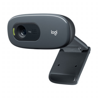 Logitech WebCam C270 HD webkamera fekete /960-001063/ PC