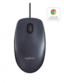 Logitech B100 Optical - Fekete PC