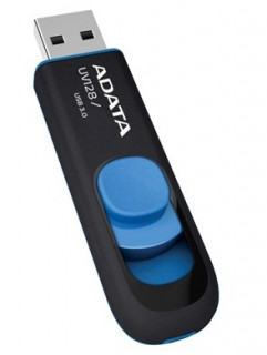 Adata UV128 64GB (USB3.0) - Fekete/Kék 