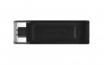 Kingston Technology DataTraveler 70 USB flash meghajtó 128 GB USB C-típus 3.2 Gen 1 (3.1 Gen 1) Fekete thumbnail