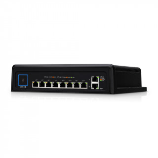 Ubiquiti UniFi USW-Industrial 2xGbE LAN 8xGbE PoE++ LAN (450W) ipari switch PC