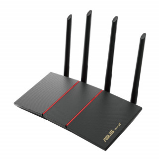 ASUS RT-AX55 Vezetéknélküli Router Kétsávos (2,4 GHz / 5 GHz) Gigabit Ethernet Fekete (használt) PC