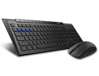 Rapoo 8200M Multi-mode wireless keyboard & mouse Black HU 