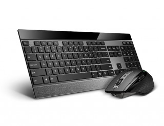 Rapoo 9900M Multi-mode Wireless Keyboard & Mouse Black PC