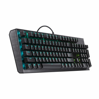 Cooler Master Masterkeys CK550 RGB (HU, USB) - Szálcsiszolt szürke PC