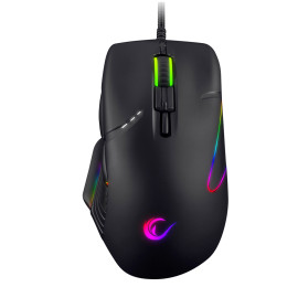 Rampage SMX-R19 Fighter RGB Gaming mouse Black PC