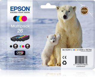 Epson 26 (T2616) - Multipack PC