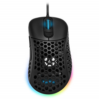 Sharkoon Light2 200 USB optikai gaming egér fekete PC