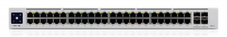 Ubiquiti UniFi USW-PRO-48-POE Gen2 48port GbE LAN 40xPoE+ 8xPoE++ 4xSFP+ port L3 menedzselhető switch 