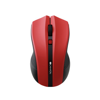 Canyon CNE-CMSW05R wireless mouse Red/Black PC