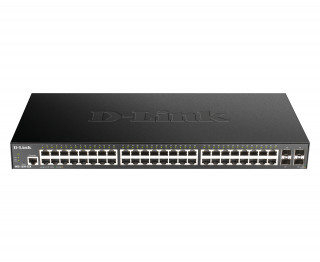 D-Link Switch - DGS-1250-52X - 48xGbitLAN, 4SFP+, Fan, Console Port, L3 Lite, Rackmountable, Smart Managed PC