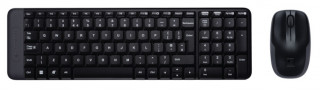 Logitech MK220 (HU, Vez.nélküli) - Fekete PC