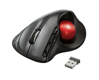 Trust Sferia Wireless Trackball Mouse Black PC